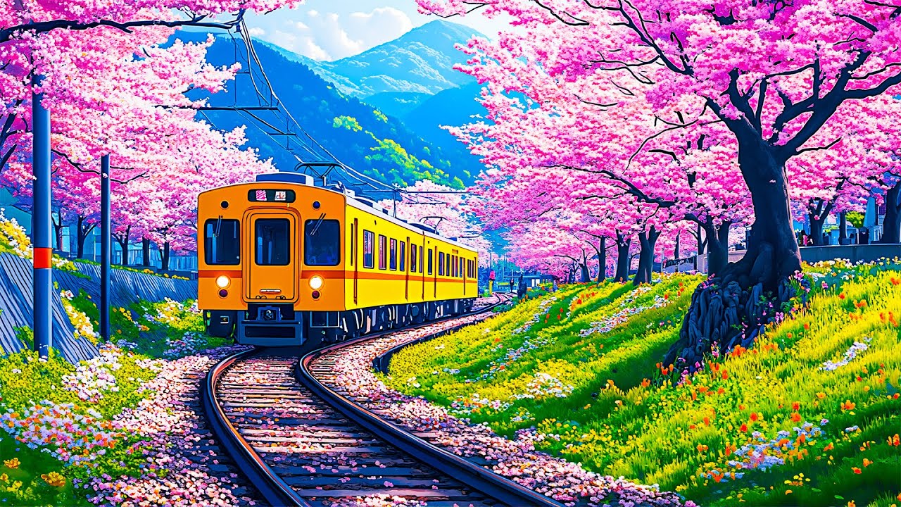 Spring Japan 4k рџњё Stroll Through Sakura Blossoms Petal Filled Paths