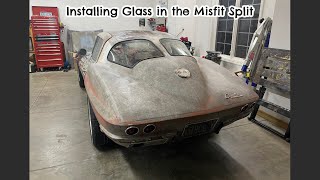 Installing Rear Windows, Windshield, and Door Glass in a 63-67 Corvette Coupe