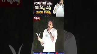 YCPకి 175 కాదు.. 15 సీట్లు వస్తే చాలా గొప్ప | Pawan Kalyan | CM Jagan | ||Golconda Tv||