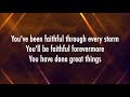 Great Things - Phil Wickham (Lyrics)