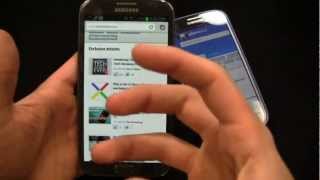 Samsung Galaxy Note II vs. Samsung Galaxy S III Dogfight Part 2