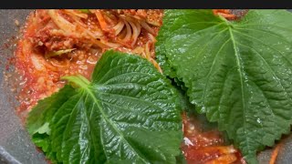 깻잎반찬  육수로 해봐~ 이모님비법  감칠맛 이 배가되는  이 맛~ 소문내요 ~깻잎반찬 난리 났어요~