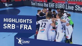 Highlights | Serbia vs France | Men's EHF EURO 2018