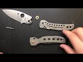 how to disassemble and maintain the spyderco shaman pocketknife