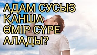 СУДЫҢ ПАЙДАСЫ. СУДЫҢ МАҢЫЗДЫЛЫҒЫ ҚАНША?