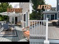 DECK AND SITTING BENCH AMAZING REMODEL & TRANSFORMATION || LIAM NEARY CONSTRUCTION