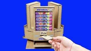 DIY Vending Machine with 3 Different Taste Mentos at Home