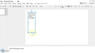 How to Add a Text Box to a Google Slide