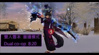 【新瑪奇 Mabinogi】SOLO夜組  雪本雙人 8分一局  元素騎士X聖詠者 (普通模式)