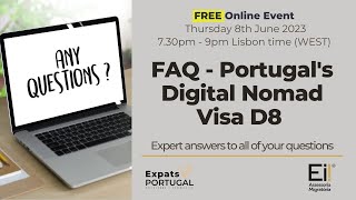 Portugal’s Digital Nomad Visa D8 - FAQ - Busting through the bureaucratic & linguistic barriers