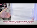 LG Refrigerator - How to Use and Care for the Glide and Access Shelf