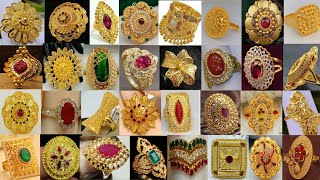 Gold Ring Designs For Women | Best Gold Rings Design | Gold  Rings Designs 2025 | GR Fashion