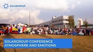 SOLARGROUP conference: atmosphere and emotions