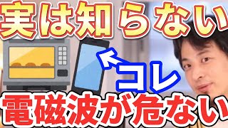 【ひろゆき】知られざる人体への影響。電子レンジ、携帯電話の電磁波。