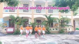 Shuffle dance NHỮNG CÔ NƯƠNG XINH ĐẸP TRÊN THẢO NGUYÊN