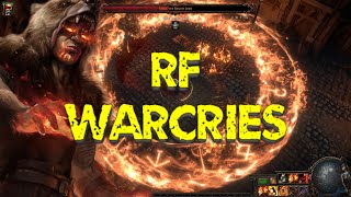 Righteous Fire Chieftain using Warcry Power