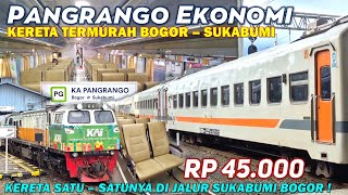 UPDATE TRIP KA PANGRANGO TERBARU 2025 !! Naik KERETA API PANGRANGO EKONOMI Modifikasi Terbaru 2025