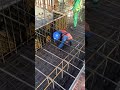 Steel Reinforcement Work For Exit Corridor Attic Slab. #shortvideo #shorts #dubai #construction #dxb