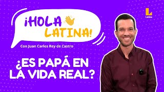 Juan Carlos Rey de Castro nos confiesa si es papá en la vida real | ¡HOLA LATINA!