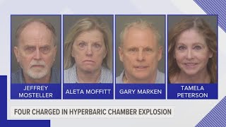 4 charged in death of 5-year-old boy 'incinerated' in hyperbaric chamber explosion