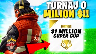 TURNAJ O *1 000 000$* VE FORTNITE!!