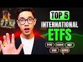 The 5 BEST International ETFs in 2026?