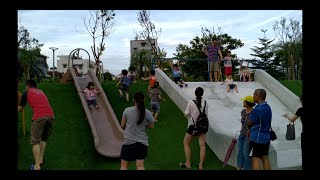 Poly video 綜合滑梯 屏東市和平公園 親子公園 兒童公園  kids funny