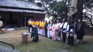 2013年 宮子姫顕彰祭（8）吉田八幡神社での神事