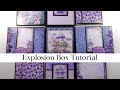 Explosion Box Tutorial!  Whimsical Fairy Village.  A Vectoria Designs Collaboration!