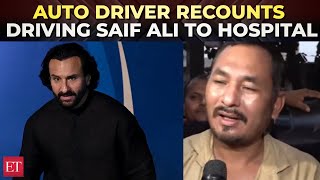 ‘Khoon se lat-pat’: Auto rickshaw driver who took Saif Ali to  hospital reveals how he met the actor