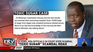 Former Interior CS Fred Matiang'i implicated in 2018 toxic sugar scandal