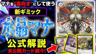 【デュエマ】マナを裏向きに！？新ギミック『水晶マナ』を開発者が徹底解説！【邪神と水晶の華】