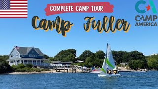 My Camp Tour in USA | Camp Fuller | YMCA of Greater Providence | Camp America 2022 | Complete Tour