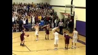 Thornton Academy Boys Basketball Win at Undefeated Cheverus - Highlights 1-29-2008