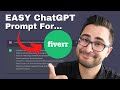 Easy ChatGPT Hack For Making Money On Fiverr!