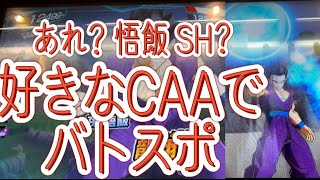 《SDBH》あれ？孫悟飯SH？好きなCAAを使ってバトスポ  スーパードラゴンボールヒーローズ