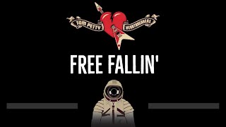 Tom Petty • Free Fallin (CC) 🎤 [Karaoke] [Instrumental Lyrics]