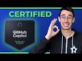 I took the GitHub Copilot Certification Exam (GH-300)