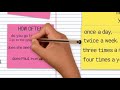 mini lesson adverbs and expressions of frequency. class 9