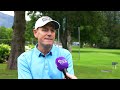 round 1 morning clubhouse leader interview with simon griffiths swiss seniors open 2024