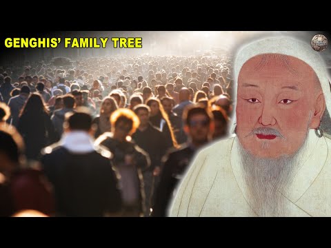 What percentage of Asians have Genghis Khan DNA?