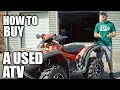 How To Buy A Used ATV