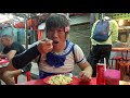 malaysia street food yangzhou fried rice kuala lumpur chinatown street food hokkien mee　揚州炒飯