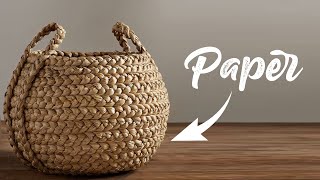 PAPER BASKETS   DiY