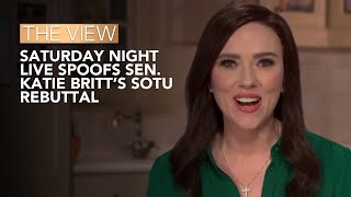 'Saturday Night Live' Spoofs Sen. Katie Britt’s SOTU Rebuttal | The View