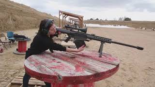 Testing Out My New 50 Cal Semi-Auto Rifle