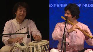 Ustad Zakir Hussain and Rakesh Chaurasia- #Tabla and #Flute