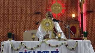 சிறப்பு ஆசீர் BY Most Rev. Dr. AM. CHINNAPPA | நற்கருணை ஆராதனை| மதுராம்பட்டு