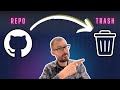 How to Delete a GitHub Repository in Minutes!