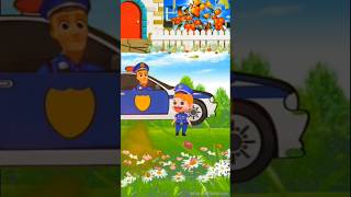 পুলিশ আর পুলিশের ছেলে চোর ধরলো। Bangla cartoon Mojar Golpo #shorts